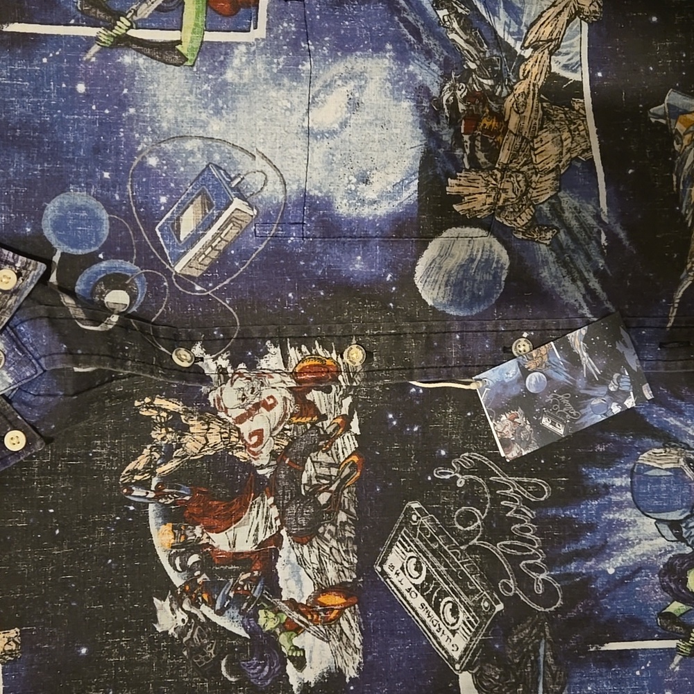 Marvel Guardians of the Galaxy Hawaiian shirt by Reyn Spooner. - Picture 4 of 13